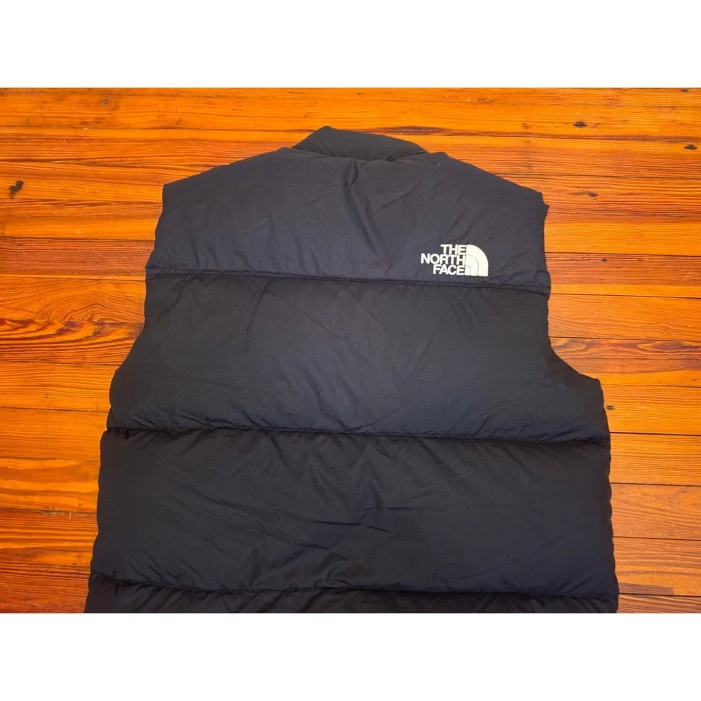 The North Face Nuptse 700 Down Puffer Vest Mens Large Black Gorpcore TNF Retro